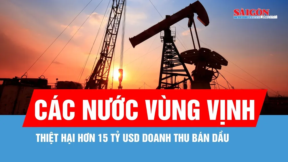 Các nước vùng Vịnh thiệt hại hơn 15 tỷ USD doanh thu bán dầu