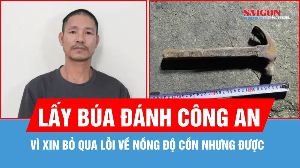 Khởi tố đối tượng dùng búa chống người thi hành công vụ