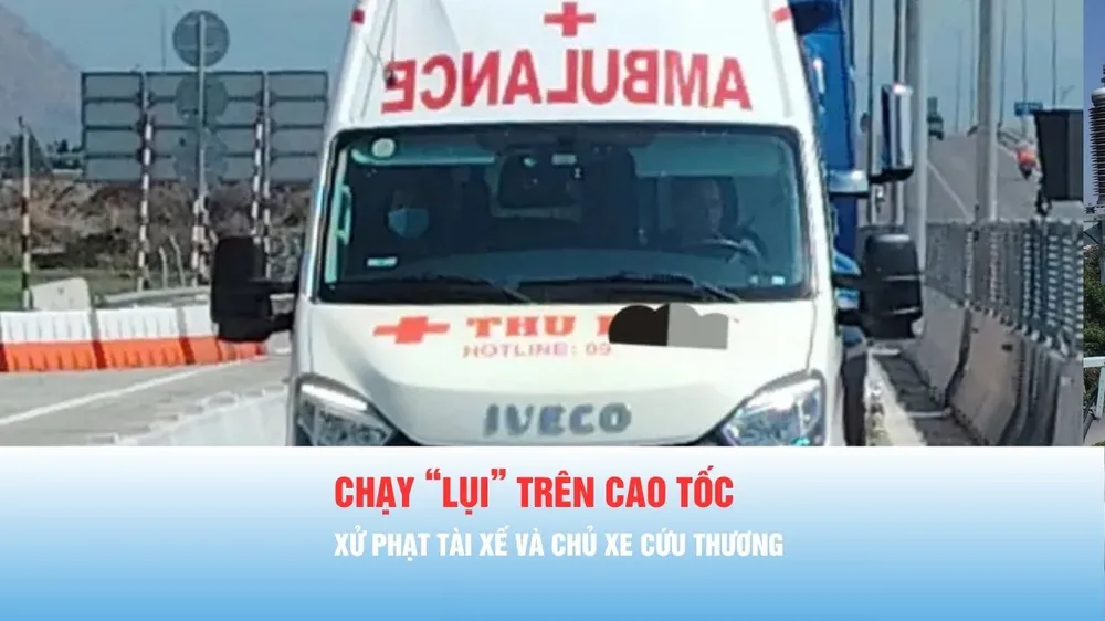 Podcast bản tin tối 4-4: Xử phạt tài xế và chủ xe cứu thương chạy “lụi” 39 triệu đồng