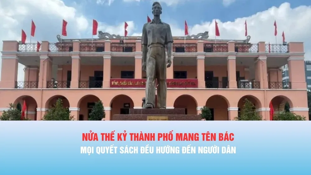 Nửa thế kỷ mang tên Bác, Thành phố Hồ Chí Minh trọn nghĩa vẹn tình, vươn tầm toàn cầu - Bài 1: Mọi quyết sách đều hướng đến người dân