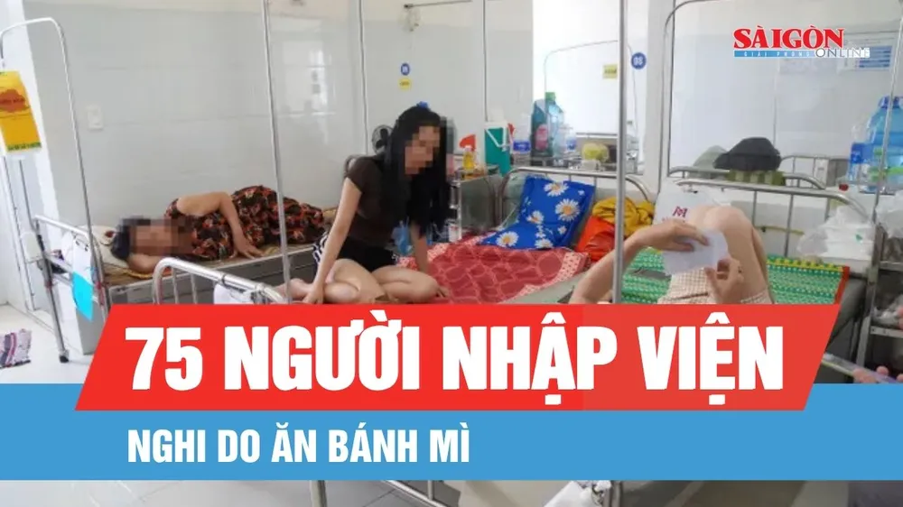 Gia Lai: 75 ca nhập viện nghi do ăn bánh mì 