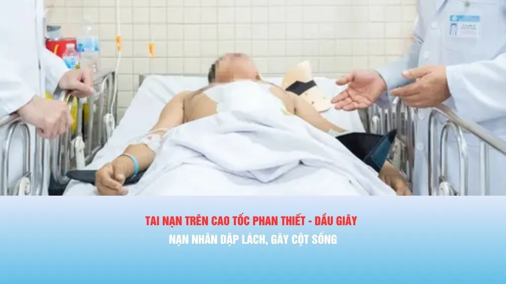 Podcast bản tin trưa 9-6: Tai nạn trên cao tốc Phan Thiết - Dầu Giây: Nạn nhân dập lách, gãy cột sống