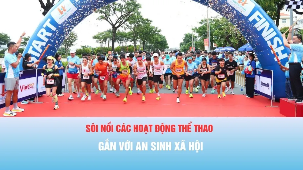 Podcast bản tin thời sự 5-7: Sôi nổi các hoạt động thể thao gắn với an sinh xã hội