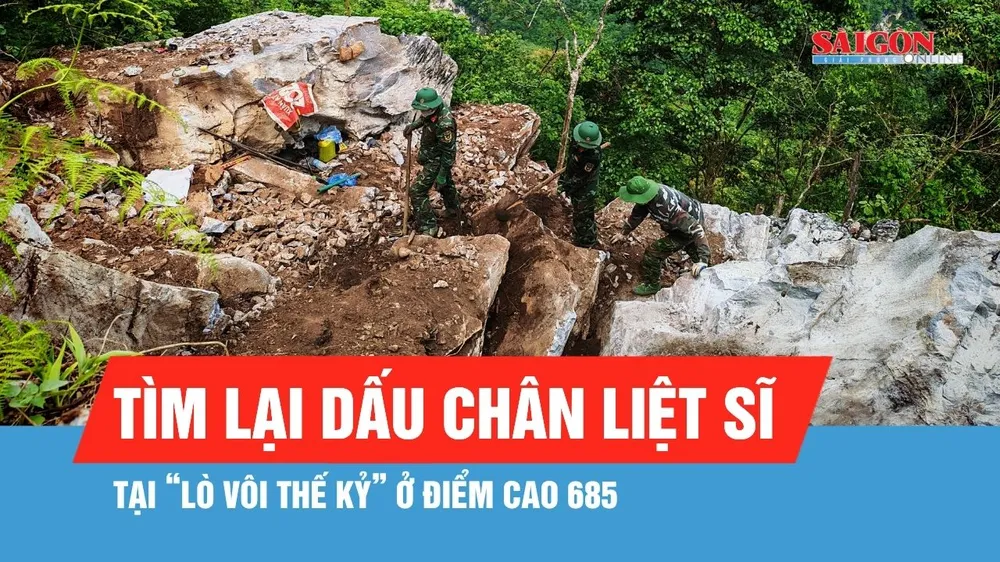 Gian nan tìm lại dấu chân liệt sĩ tại “lò vôi thế kỷ” ở điểm cao 685
