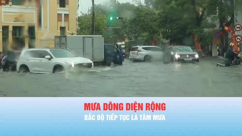 Podcast bản tin trưa 31-7: Dự báo mưa dông cả 3 miền trong ngày 31-7