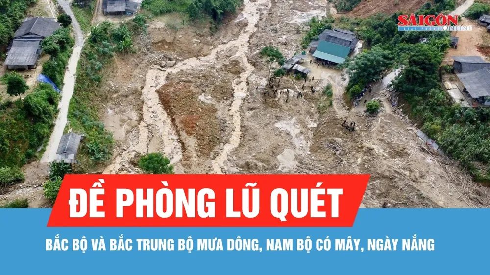 Thời tiết ngày 2-8: Bắc bộ và Bắc Trung bộ có mưa dông, đề phòng lũ quét