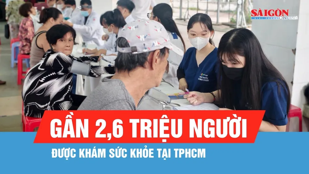 TPHCM có 36 địa phương đã vượt mốc 30% trong khám sức khỏe toàn dân