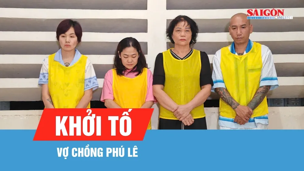Khởi tố vợ chồng Phú Lê