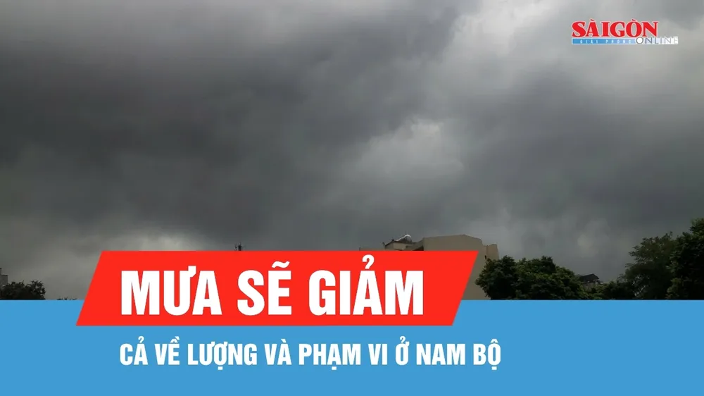 Dự báo thời tiết ngày 19 và 20-8: TPHCM và Nam bộ giảm mưa