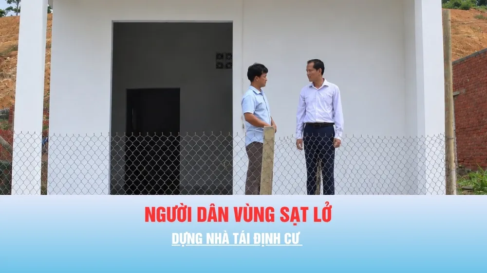 Podcast bản tin thời sự ngày 22-9: Người dân vùng sạt lở ở Quảng Ngãi dựng nhà tái định cư