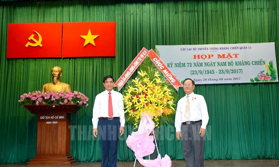 Họp mặt nhân kỷ niệm 72 năm ngày Nam bộ kháng chiến do UBND quận 11 tổ chức