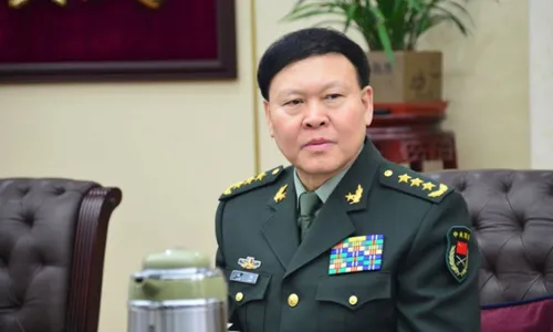 Tướng Trương Dương trong một cuộc họp ở Bắc Kinh năm 2014. Ảnh: REUTERS