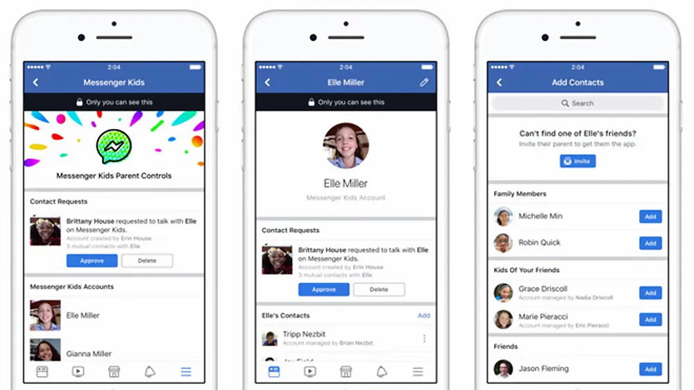  Facebook giới thiệu ứng dụng Messenger dành riêng cho trẻ em