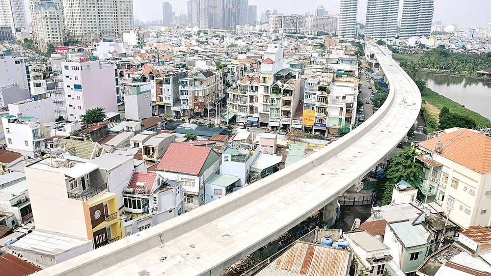 Metro Bến Thành - Suối Tiên qua quận Bình Thạnh