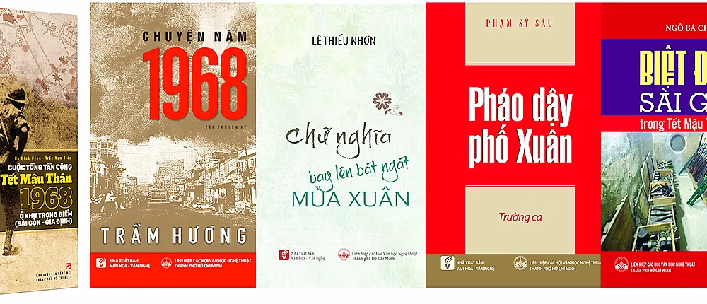 Các đầu sách chủ đề về sự kiện Mậu Thân 1968