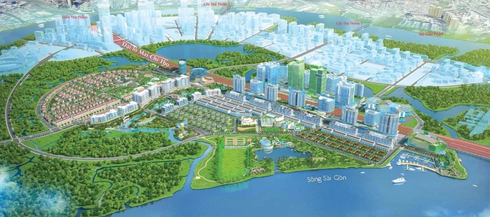 Thúc đẩy xây dựng Khu đô thị phức hợp thông minh tại Khu đô thị Thủ Thiêm