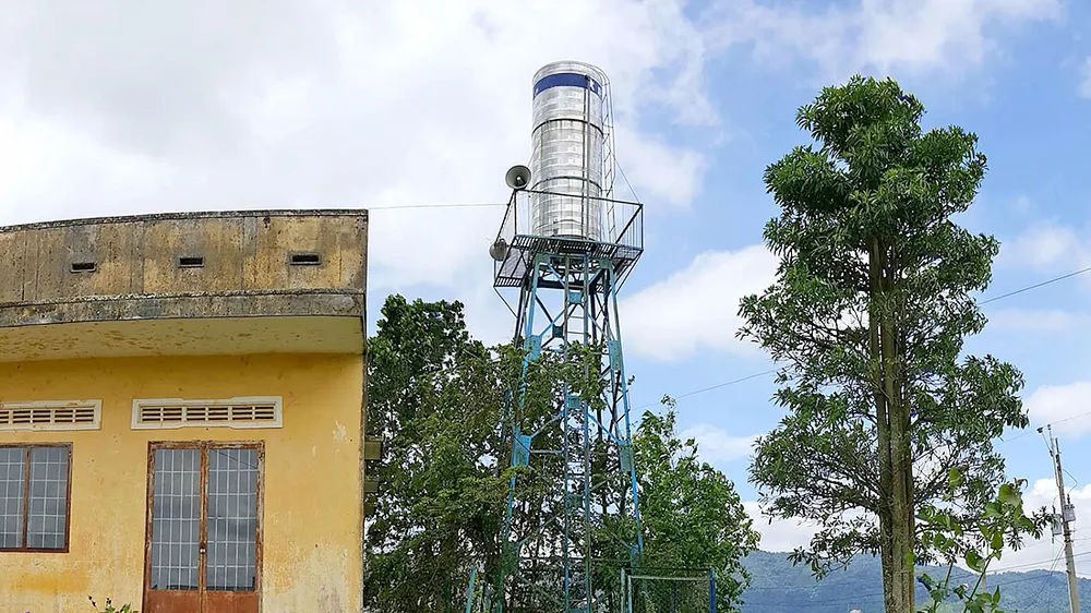  Công trình giếng khoan ở thôn Đông Hồ, xã Proh, huyện Đơn Dương bị bỏ hoang ngay sau khi hoàn thành