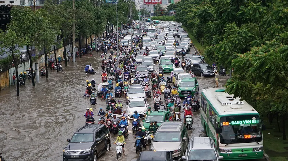 TPHCM, Vĩnh Long, Cần Thơ có nguy cơ ngập sâu do triều cường