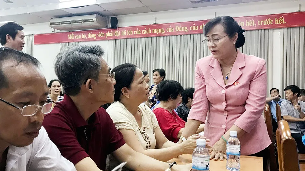 Lịch tiếp xúc cử tri sau Kỳ họp thứ 15 HĐND TP Khóa IX (đợt 1)