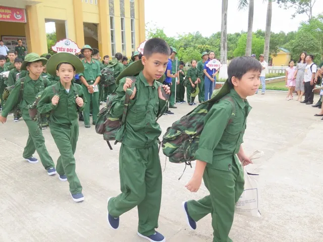Bồi dưỡng lòng yêu nước qua “Học kỳ trong quân đội”