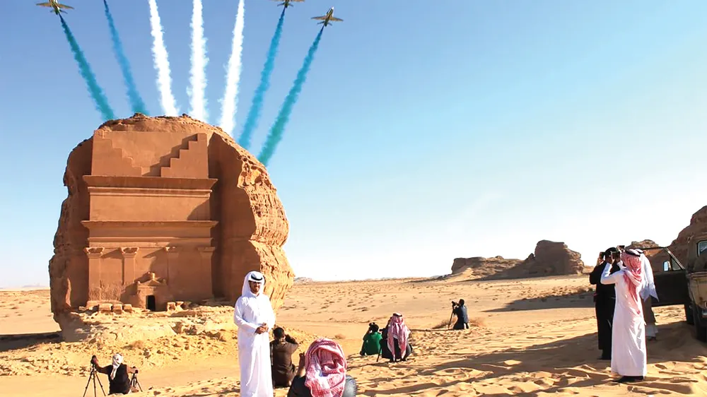 Khách du lịch đổ về Saudi Arabia 