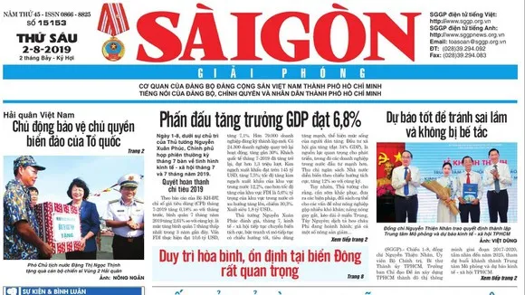 Báo SGGP điều chỉnh lịch xuất bản số báo Tất niên và Tân niên