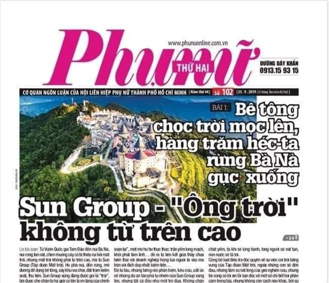 Báo Phụ nữ TPHCM bị tước quyền hoạt động báo điện tử trong 1 tháng