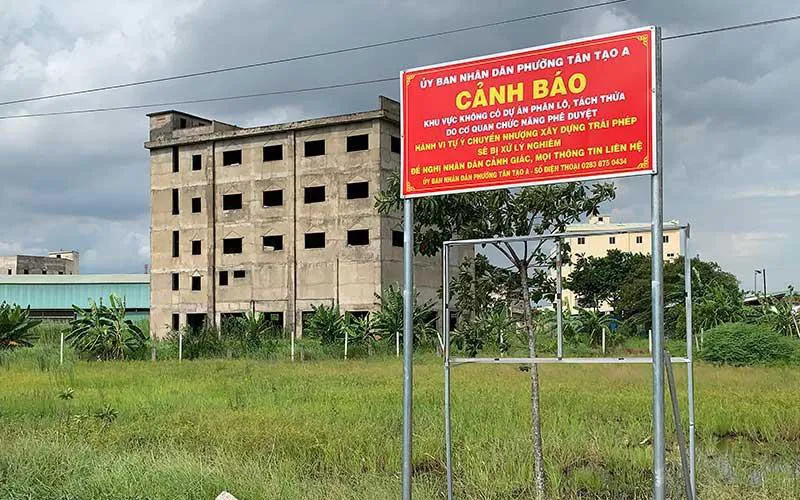 Xử lý đầu nậu, bảo kê phân lô bán nền đất nông nghiệp