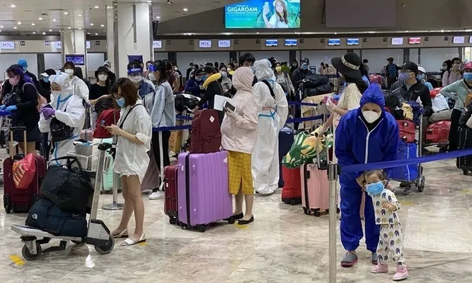 Đưa 240 công dân Việt Nam từ Philippines về nước
