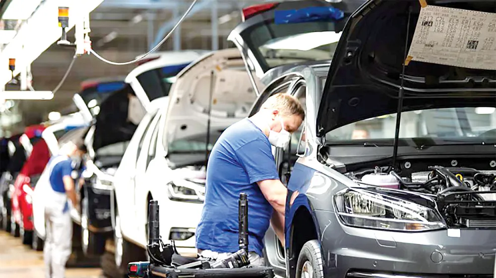 Nhà máy sản xuất ô tô tại Wolfsburg, Đức