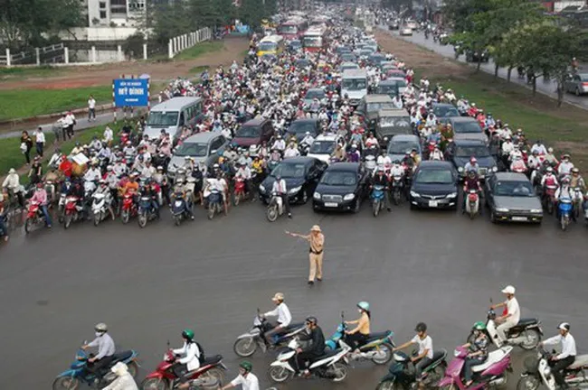 Hà Nội phân luồng giao thông trong ngày 14 và 15-8