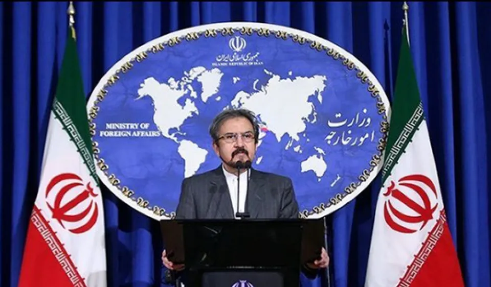 Người Phát ngôn Bộ Ngoại giao Iran Bahram Qassemi đã phủ nhận những tin đồn trên mạng Internet rằng cơ quan này đang chuẩn bị các động thái để rút khỏi JCPOA. Nguồn: IFP