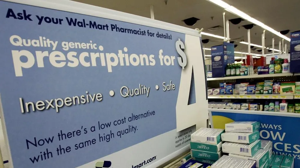 Thuốc được bày bán tại một cửa hàng Walmart ở Clearwater, bang Florida, Mỹ. Nguồn: TTXVN