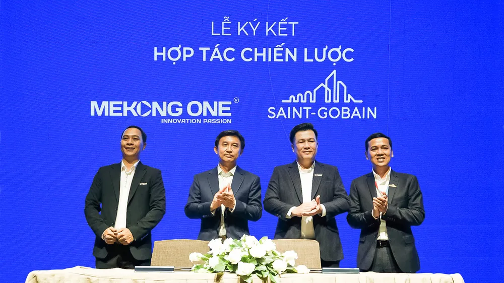 Tập đoàn Saint-Gobain Việt Nam và Tập đoàn Mekong One trở thành đối tác chiến lược