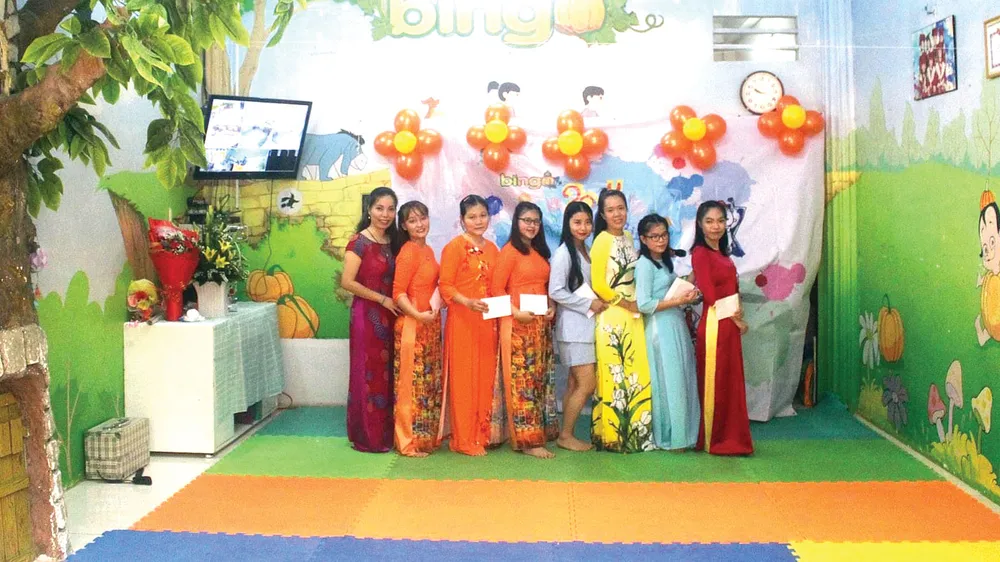 ​Trường Mầm non Bí Ngô tuyển giáo viên 