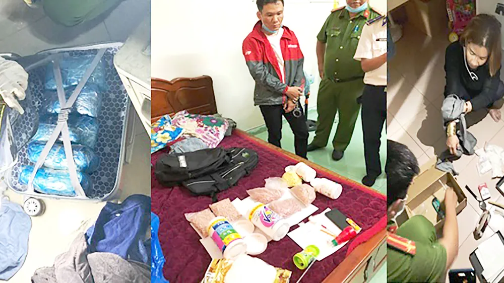 TPHCM: Bắt vụ buôn bán 16kg ma túy, 6.000 viên thuốc lắc