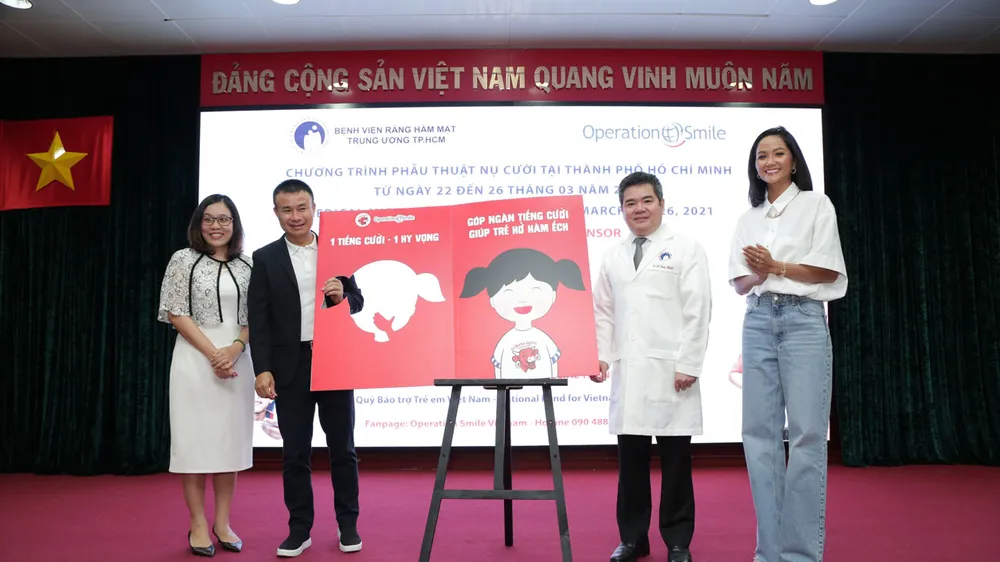 Con Bò Cười hợp tác Operation Smile giai đoạn 2021-2023 