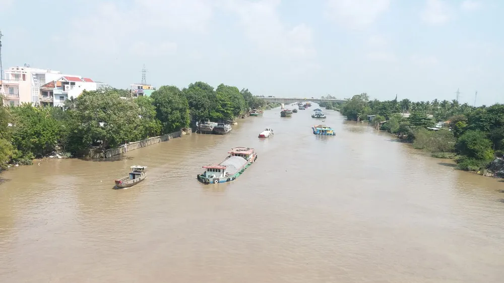 Kênh Chợ Gạo là tuyến đường giao thông thủy huyết mạch của Đồng bằng sông Cửu Long