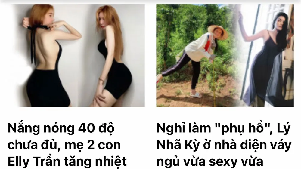 Những trang tin online với tít, bài vở đậm chất câu view