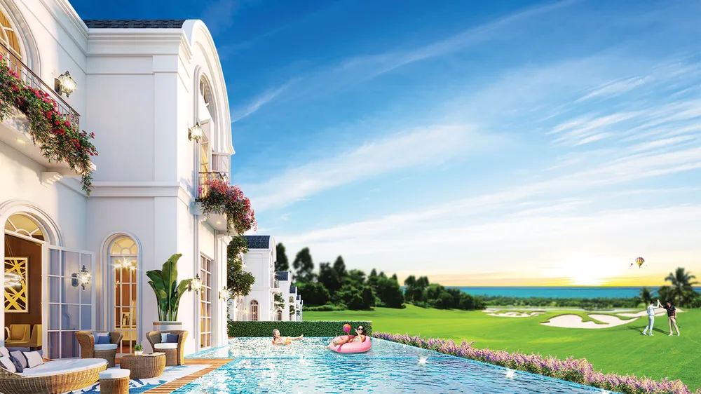PGA Golf Villas tại NovaWorld Phan Thiet được đánh giá cao bởi phong cách thiết kế sang trọng, hiện đại. Ảnh: NOVANLAND 