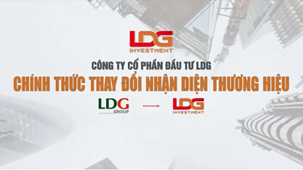 LDG Investment chính thức thay đổi nhận diện thương hiệu