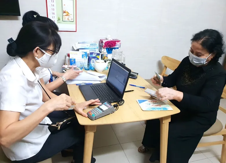 Chi trả chính sách xã hội qua chuyển khoản
