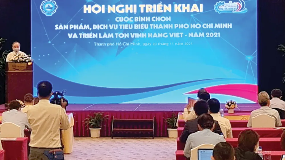 Bình chọn sản phẩm, dịch vụ tiêu biểu TPHCM và Triển lãm tôn vinh hàng Việt năm 2021