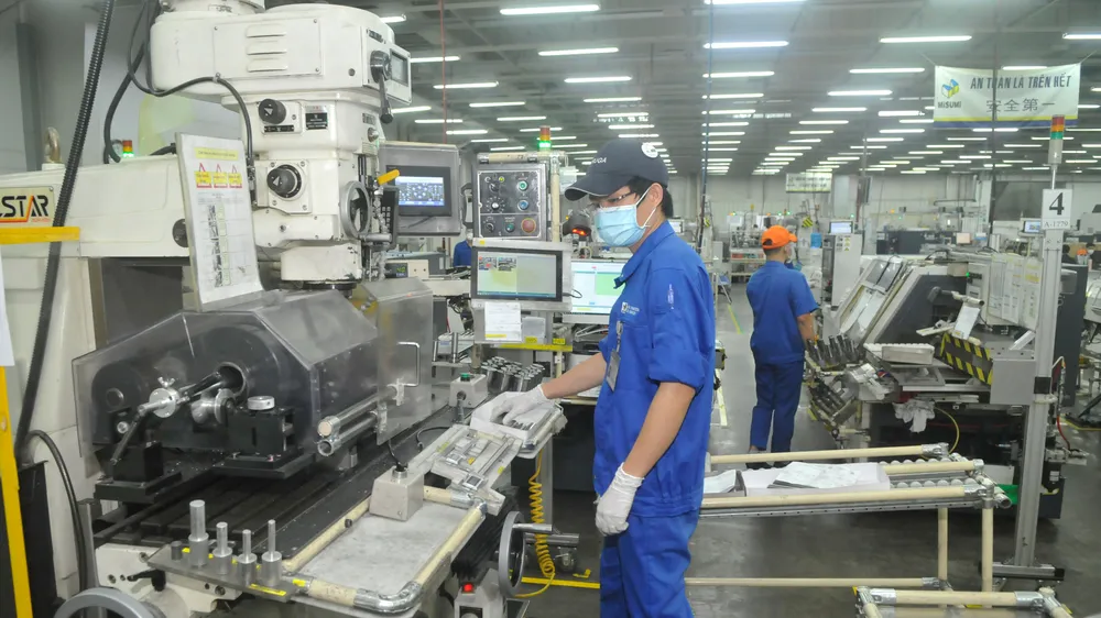 Dây chuyền sản xuất hiện đại giúp tiết kiệm năng lượng, nguyên liệu sản xuất tại Công ty Misumi, TP Thủ Đức