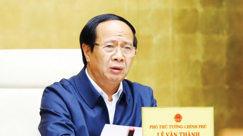 Phó Thủ tướng Lê Văn Thành. Ảnh: TTXVN