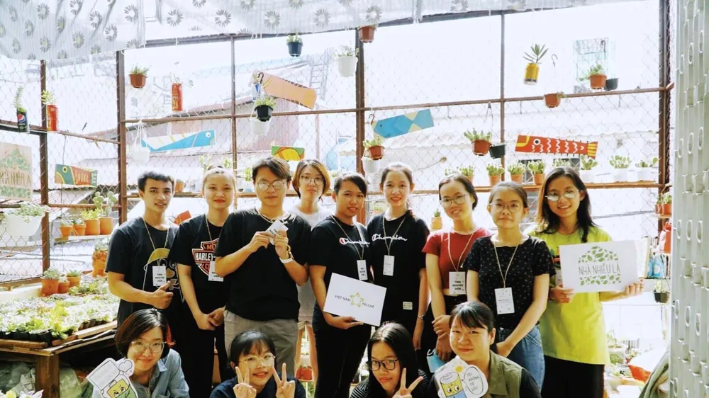 Một buổi sinh hoạt của các thành viên “Nhà nhiều lá”