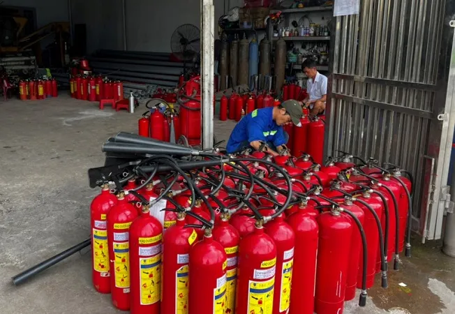 Đồng Nai: Tạm giữ 17.000 thiết bị chữa cháy không rõ nguồn gốc 