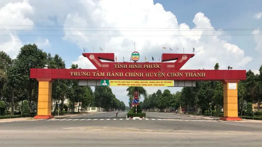 Bình Phước: Thành lập thị xã Chơn Thành