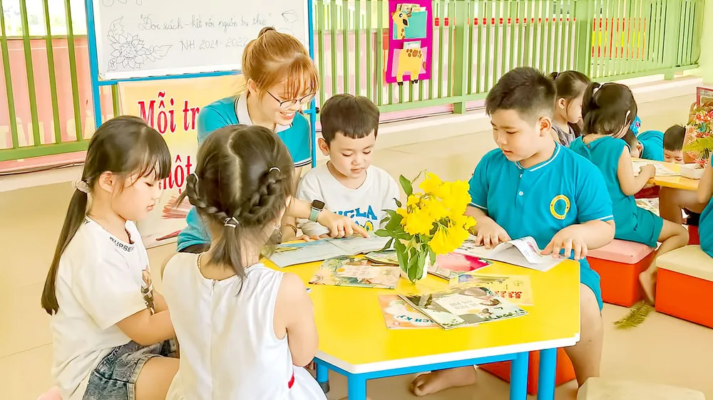Dạy học bậc mầm non: Lấy trẻ làm trung tâm