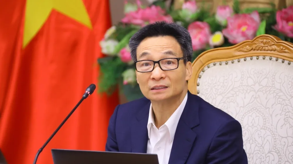 Phó Thủ tướng Vũ Đức Đam lưu ý phải tạo điều kiện cho trí thức làm việc thật tốt, tham gia đóng góp vào xây dựng chủ trương chính sách, lan toả những giá trị tốt đẹp trong xã hội. Nguồn: TTXVN